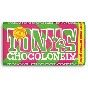 Tony's Chocolonely Mliečna tmavá čokoláda, brownies a pekanové orechy 180 g